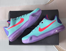 Nike Kobe 10 EYBL Basketball Sneakers Aqua Purple