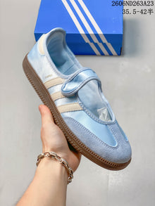 Adidas Samba Jane Mary Jane Sneakers in Light Blue