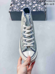 Converse Chuck Taylor All Star High-Top Washed Denim Sneakers A21363C