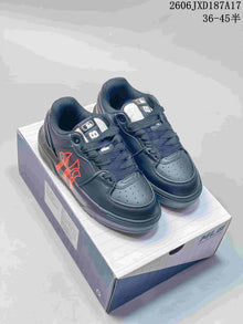MLB Chunky Liner Denim Low-Top Sneakers, Dark Navy
