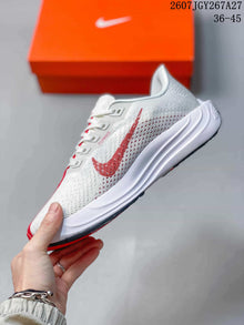 Nike Pegasus Turbo 4 White Red Running Sneakers