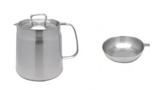 304 Stainless Steel, Large Capacity, Versatile Oil Filter Vessel（ Free shipping ）