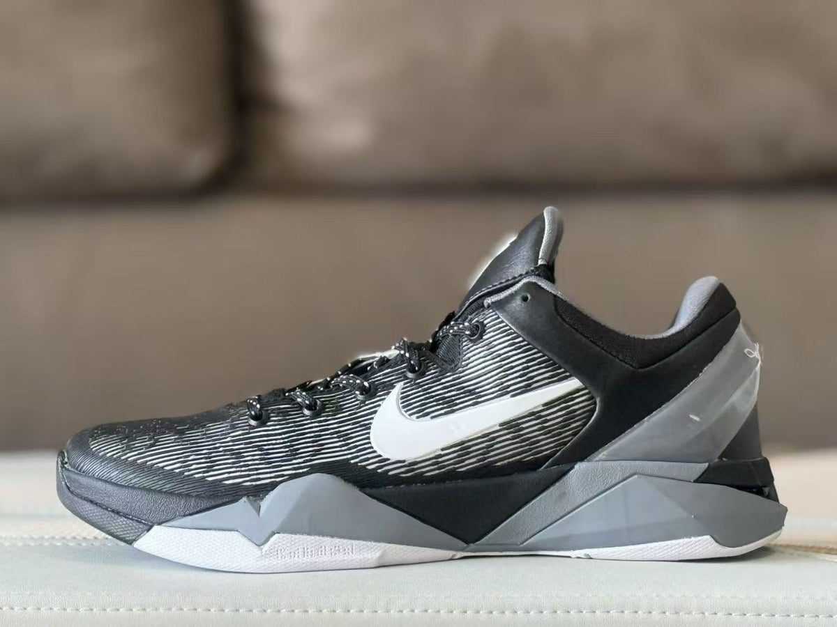 Nike Kobe 7 Sneakers Wolf Grey Black White