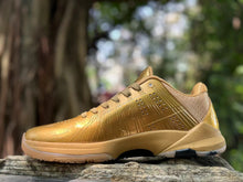 Nike Kobe 5 Basketball Shoes in Metallic Gold