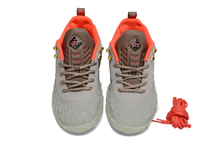 Nike ST Charge Basketball Shoes – White, Black & Grey/Coral