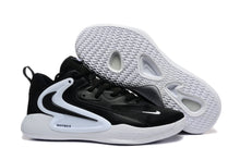Nike 911 Basketball Sneakers in Black, White, Blue and Red