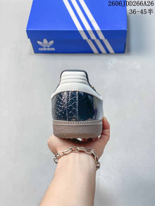 Adidas Originals Samba Black Embossed Sneakers JDD266A26