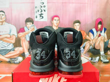 Nike Air Max Uptempo 94 Black and Red Basketball Shoes