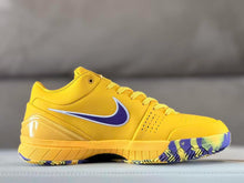 Nike Kobe 4 Basketball Shoes Yellow Purple Lakers Style