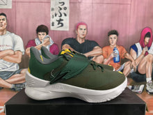 Nike Basketball Shoes in Olive Green and Yellow