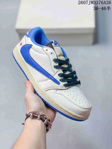 Jordan Air Jordan 1 Low OG SP Travis Scott Fragment White Blue