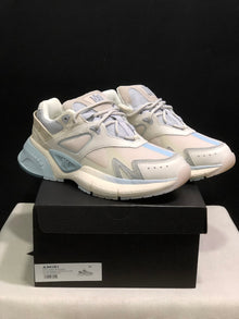 AMIRI MA Runner Sneakers Beige and Light Blue