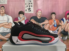 Jordan Black White Red Basketball Sneakers
