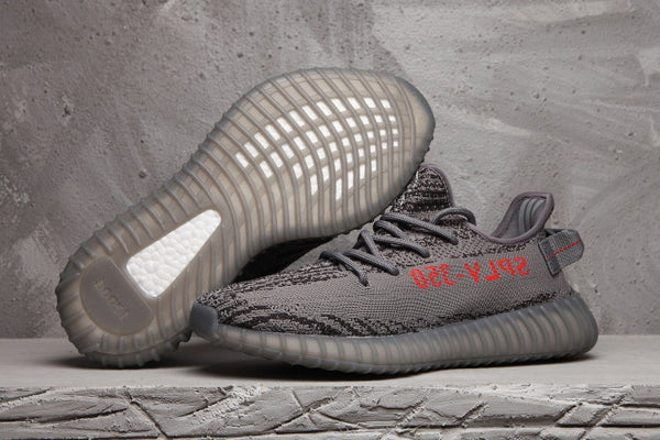 Yeezy 350 V2 Black Grey Zebra Sneakers