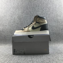 Jordan 1 High Premium WMNS Beige Black Sneakers AH7389-003