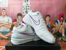 Nike Kobe Low Basketball Shoes White and Purple