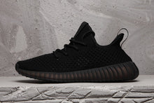 Yeezy 350 V2 Black Knit Sneakers