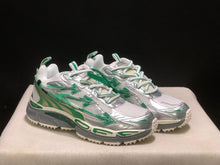 OFF-WHITE Be Right Back Sneakers White Silver Green