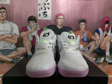 Nike KD Basketball Shoes White and Purple