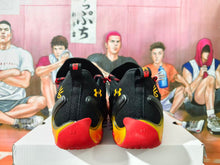 Under Armour Curry Basketball Shoes Black Yellow Red