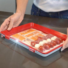 Reusable Fresh-keeping Food Preservation Vacuum-sealed Tray (2 pcs)
