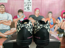 Converse Leopard Print Black Low-Top Sneakers