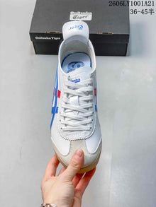 Onitsuka Tiger Mexico 66 White Blue Red Sneakers 06LY1001A