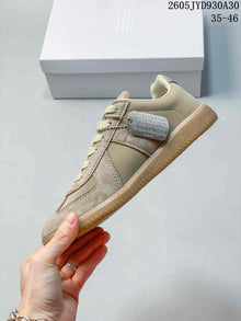 Maison Margiela Replica Low-Top Sneakers in Taupe and Gum