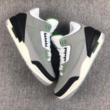Jordan Air Jordan 3 Chlorophyll Gray Sneakers 136064-006