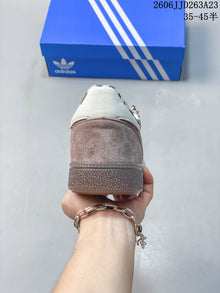 Adidas Handball Spezial Sneakers in Taupe and Off-White