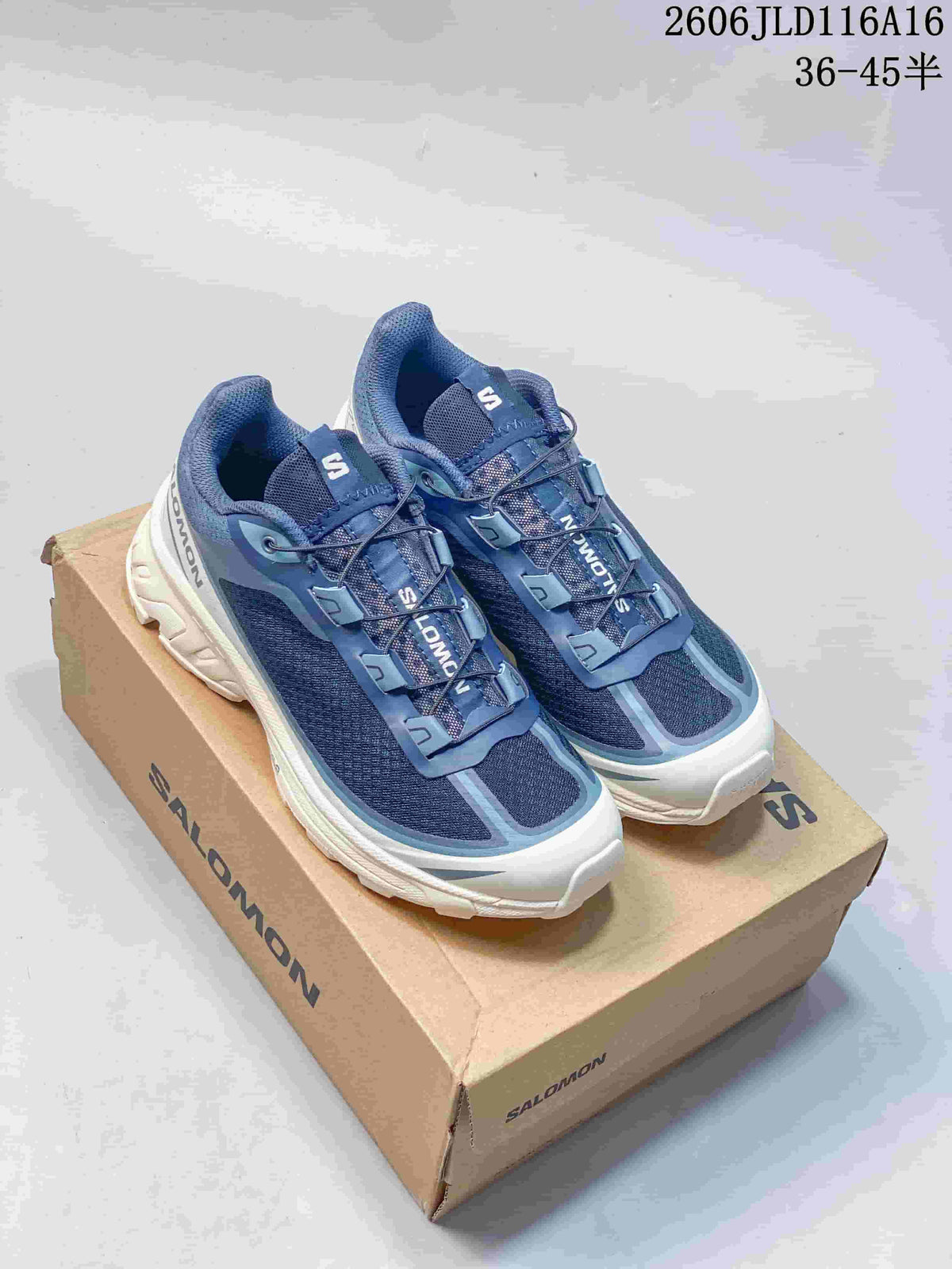 Salomon XT-6 Expanse Sneakers in Blue and White