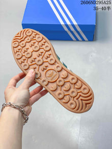 Adidas Originals Gazelle Bold W White Green Gum Sole Sneakers