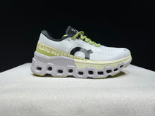 On Cloudmonster 2 Running Shoes in White and Lime