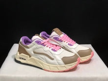 Off-White Low-Top Casual Sneakers White Beige Pink Purple