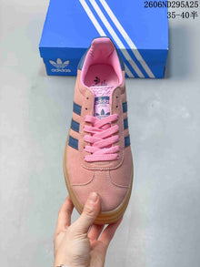 Adidas Gazelle Bold Women's Platform Sneakers Pink Blue