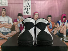 Jordan White Black High-Top Basketball Sneakers