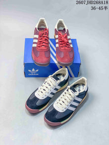 adidas SL 72 Bob Marley Sneakers Burgundy and Navy