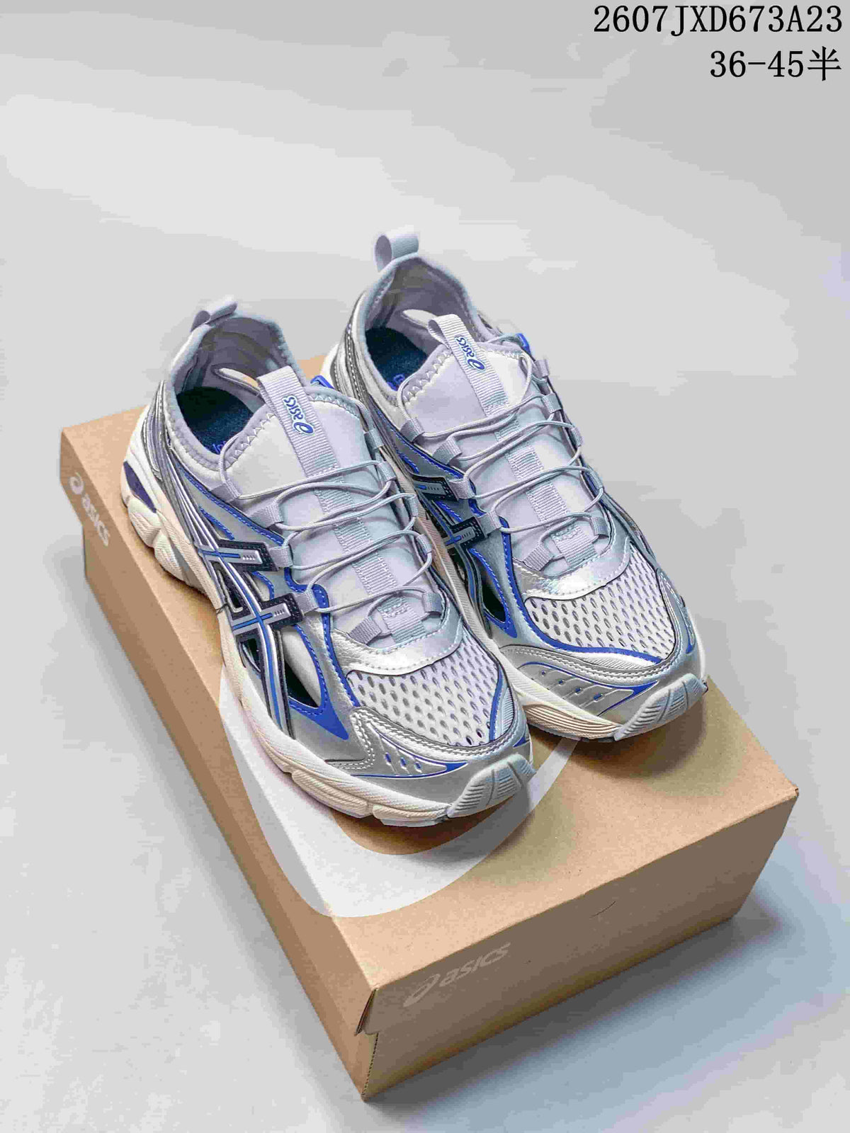 ASICS Gel-Kayano 14 Silver Blue Sneakers 2607JXD673A23