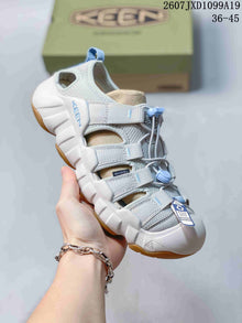 KEEN Astoria West Closed-Toe Sandals White Gray 2607JXD1099A19