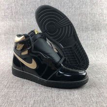 Jordan Air Jordan 1 High OG Black Gold Sneakers 555088-032