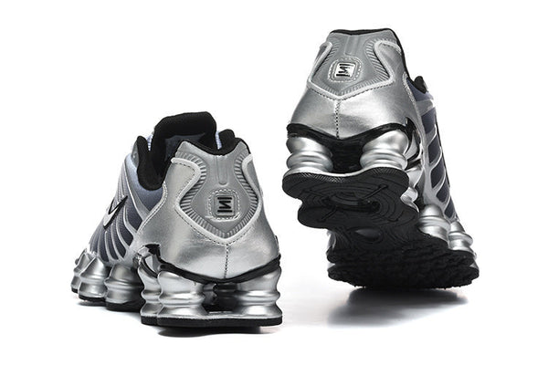 Nike Shox TL Sneakers Silver Black