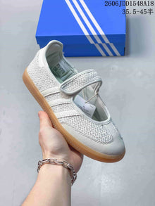 Adidas Samba Jane White Mary Jane Sneakers