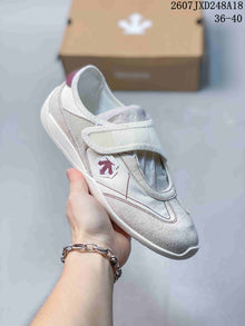 Descente Edge Court Retro Low-Top Sneakers White SP323LSN82