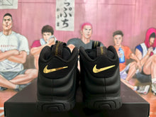 Nike Air Foamposite One Black Gold Basketball Sneakers