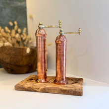 Brass & Copper Salt & Pepper Mills