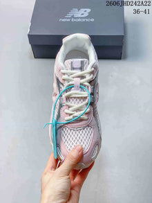 New Balance 204L Pink and Silver Mesh Sneakers