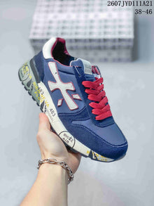 Premiata 712510UOI Sneakers Navy Red White