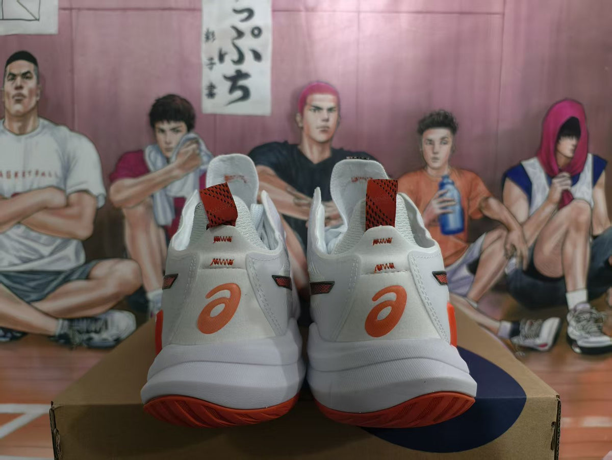 ASICS METARISE White Orange Sneakers