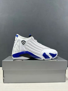 Jordan Air Jordan 14 Hyper Royal White Blue Sneakers