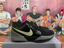 Nike Black and Grey Basketball Sneakers
